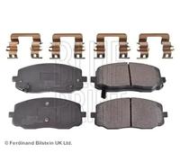 Brake Pads Set fits HYUNDAI i20 PB 1.2 Front 08 to 15 G4LA Blue Print 581010XA01