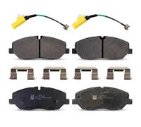Brake pads Front Axle ADG042172 BLUE PRINT for HYUNDAI H350 Bus H350 Van