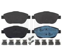 Brake pads Front Axle ADP154208 BLUE PRINT for CITROËN OPEL