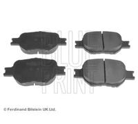 Brake Pads Set fits TOYOTA COROLLA VERSO CDE120 2.0D Front 02 to 04 1CD-FTV New