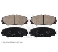 Brake Pads Set fits TOYOTA RAV4 2.2D Front 2005 on Blue Print 04465YZZDY Quality