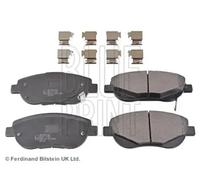 Brake Pads Set fits TOYOTA VERSO AUR21 2.2D Front 09 to 18 2AD-FHV Blue Print
