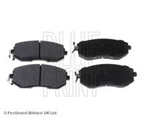 Brake Pads Set fits SUBARU XV GP7 2.0 Front 2012 on FB20B Blue Print 26296FJ020