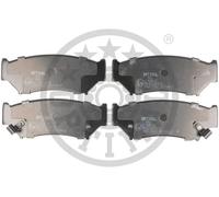 Brake pads Front Axle BP-09767 OPTIMAL for SUZUKI GRAND VITARA I