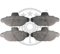 Brake pads Front Axle BP-09810 OPTIMAL for FIAT CINQUECENTO