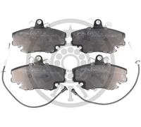 Brake pads Front Axle BP-09870 OPTIMAL for RENAULT DACIA