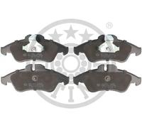 Brake pads Front Axle BP-10050 OPTIMAL for MERCEDES-BENZ VW