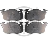 Brake pads Front Axle BP-10134 OPTIMAL for PEUGEOT CITROËN