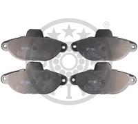 Brake pads Front Axle BP-10180 OPTIMAL for FIAT FORD