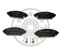 Brake pads Front Axle BP-10322 OPTIMAL for HONDA ACCORD VI CIVIC VII Hatchback
