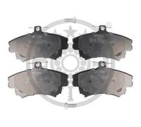 Brake pads Front Axle BP-10335 OPTIMAL for MITSUBISHI VOLVO