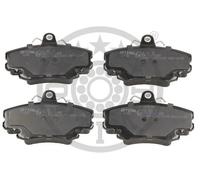 Brake pads Front Axle BP-10342 OPTIMAL for RENAULT PEUGEOT DACIA ALPINE