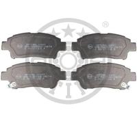 Brake pads Front Axle BP-10347 OPTIMAL for TOYOTA YARIS/VITZ