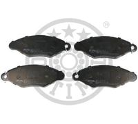 Brake pads Front Axle BP-12066 OPTIMAL for RENAULT NISSAN CITROËN