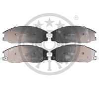 Brake pads Front Axle BP-12084 OPTIMAL for SSANGYONG HYUNDAI DAEWOO