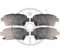 Brake pads Front Axle BP-12095 OPTIMAL for TOYOTA COROLLA YARIS/VITZ