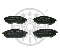 Brake pads Front Axle BP-12154 OPTIMAL for CHEVROLET DAEWOO