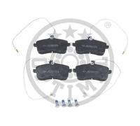Brake pads Front Axle BP-12223 OPTIMAL for PEUGEOT 407 407 SW