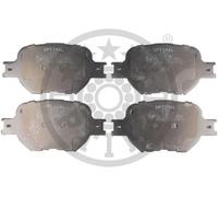 Brake pads Front Axle BP-12258 OPTIMAL for TOYOTA CELICA Coupe COROLLA