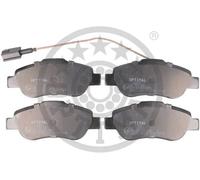 Brake pads Front Axle BP-12331 OPTIMAL for FIAT FORD