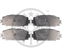 Brake pads Front Axle BP-12360 OPTIMAL for TOYOTA DAIHATSU