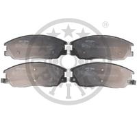 Brake pads Front Axle BP-12410 OPTIMAL for SSANGYONG HYUNDAI KIA