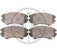 Brake pads Front Axle BP-12455 OPTIMAL for SAAB OPEL CHEVROLET VAUXHALL