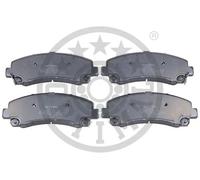 Brake pads Front Axle BP-12562 OPTIMAL for ISUZU RODEO I D-MAX II