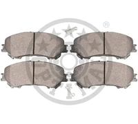 Brake pads Front Axle BP-12644 OPTIMAL for NISSAN RENAULT