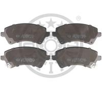 Brake pads Front Axle BP-82212 OPTIMAL for TOYOTA COROLLA COROLLA Estate