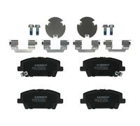 Brake pads Front Axle JQ101260 KAMOKA for HONDA CIVIC VIII Hatchback