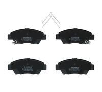 Brake pads Front Axle JQ101267 KAMOKA for HONDA JAZZ III INSIGHT JAZZ IV