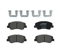 Brake pads Front Axle JQ101302 KAMOKA for KIA HYUNDAI