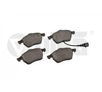 Brake pads Front Axle Low-Metallic 66980008401 vika for AUDI VW SEAT