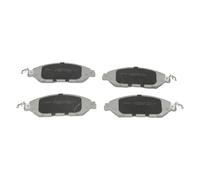 Brake pads Front Axle PA-513AF JAPANPARTS for NISSAN PATHFINDER IV