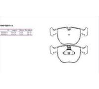 BRAKE PADS FRONT BMW X3 2006-, X5 2000-2006, SERIA 5 E39 1996-