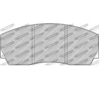 FERODO RACING FRP216H Brake pad set