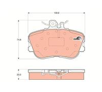 Brake pads GDB1094 TRW for MERCEDES-BENZ C-CLASS C-CLASS T-Model