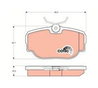 Brake Pads Set fits RANGE ROVER Mk2 P38A 4.6 Rear 94 to 02 TRW SFP100490 Quality