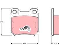 TRW GDB1346 Brake pad set