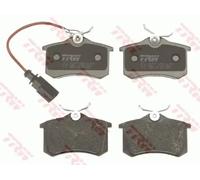 TRW Brake Pad Set GDB1415 – Rear Disc Brake, fits VW Sharan (7M_) 1996-2002