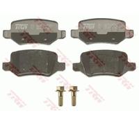 TRW Brake Pad Set GDB1481 - Rear Disc Pads for Mercedes-Benz A-Class Vaneo B-Class Sports Tourer