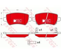 TRW GDB1515DTE Brake pad set