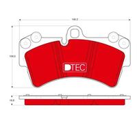 Brake pads GDB1548DTE TRW for AUDI PORSCHE VW