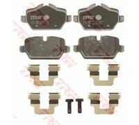 TRW Brake Pad Set GDB1612 - Rear Disc Brake Pads for BMW, MINI, FIAT