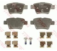 Brake pads GDB1620 TRW for PEUGEOT CITROËN