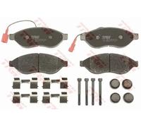 Brake pads GDB1681 TRW for FIAT PEUGEOT CITROËN