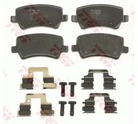 Brake pads GDB1685 TRW for LAND ROVER FORD VOLVO MERCEDES-BENZ