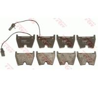 Front Brake Pad Set 4x Pads Integrated Wear Indicator Braking - TRW GDB1688