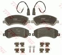 Fits TRW GDB1724 BRAKE PAD SET, DISC BRAKE